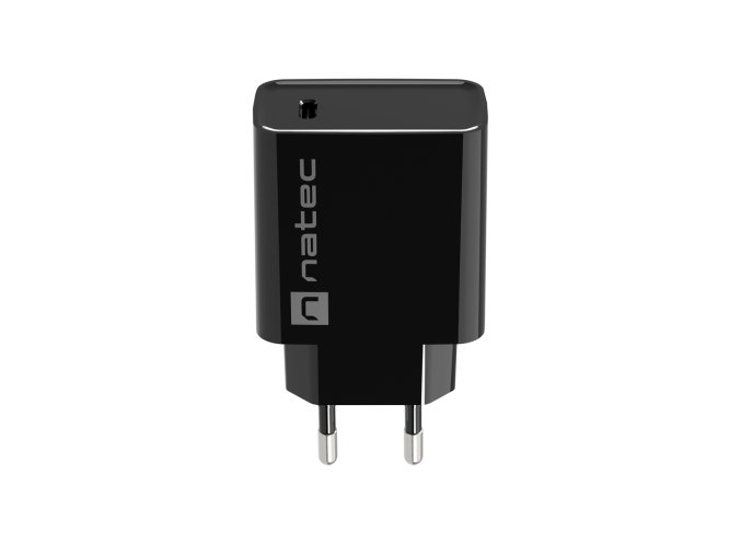 Universální nabíječka Natec RIBERA 20W 1X USB-C, černá
