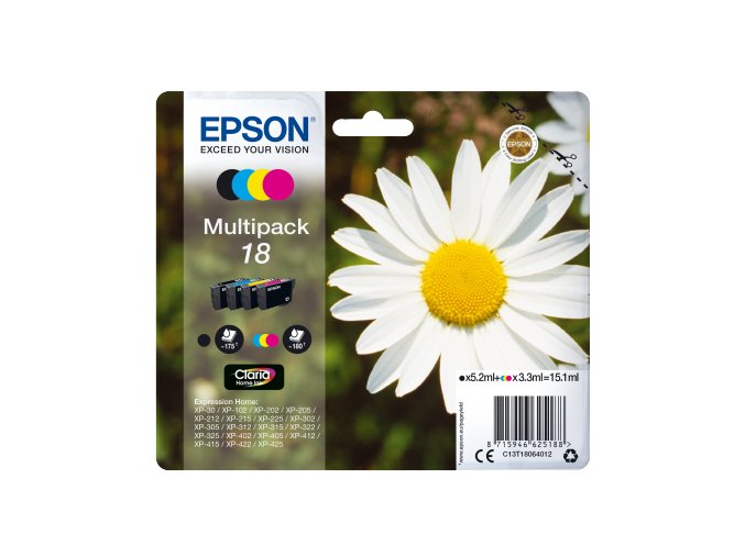 Epson Multipack 4-colours 18 Claria Home Ink