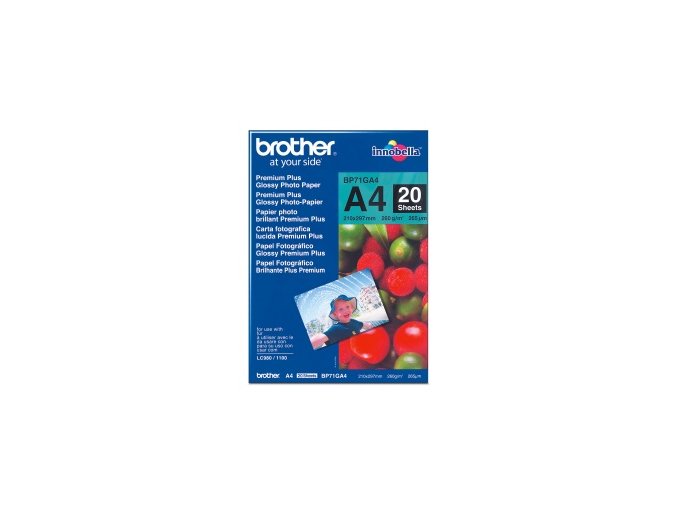 BP71GA4, 20 listů, A4, Premium Glossy, 260g