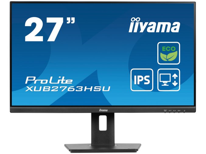 iiyama ProLite/XUB2763HSU-B1/27"/IPS/FHD/100Hz/3ms/Black/3R