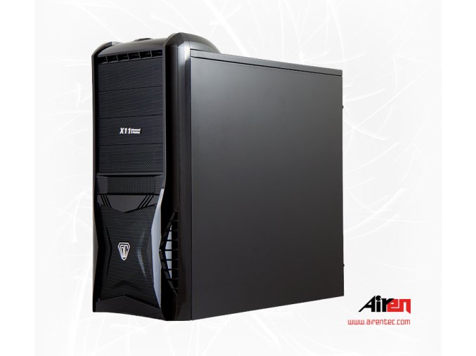 AIREN GameComp 1/Midi Tower/černá