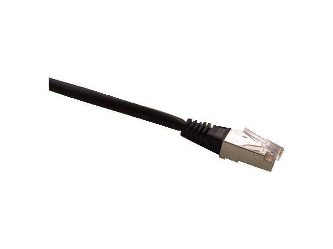 Patch cord FTP cat5e 1,5M černý