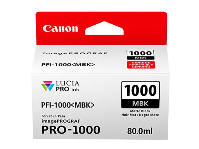 Canon PFI-1000 MBK, matný černý