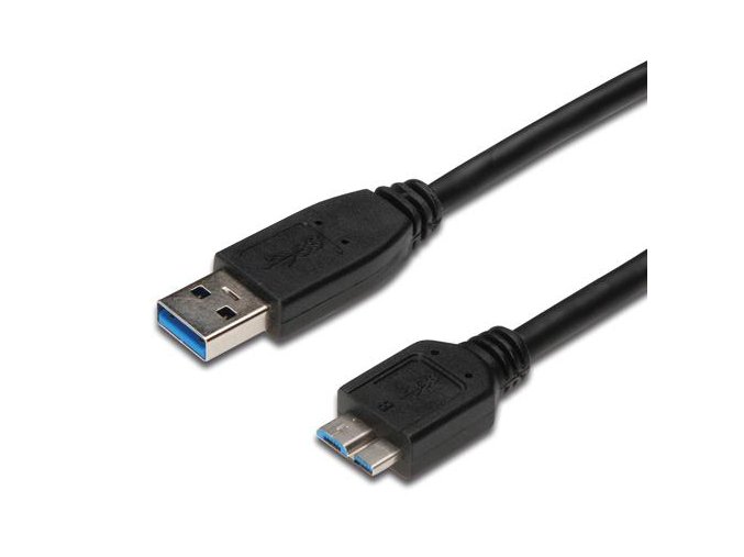 PremiumCord Kabel Micro USB 3.0 5Gbps USB A - Micro USB B, MM, 2m