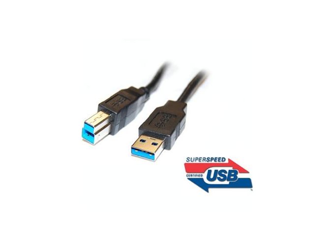 PremiumCord Kabel USB 3.0, A-B, 9pin, 3m