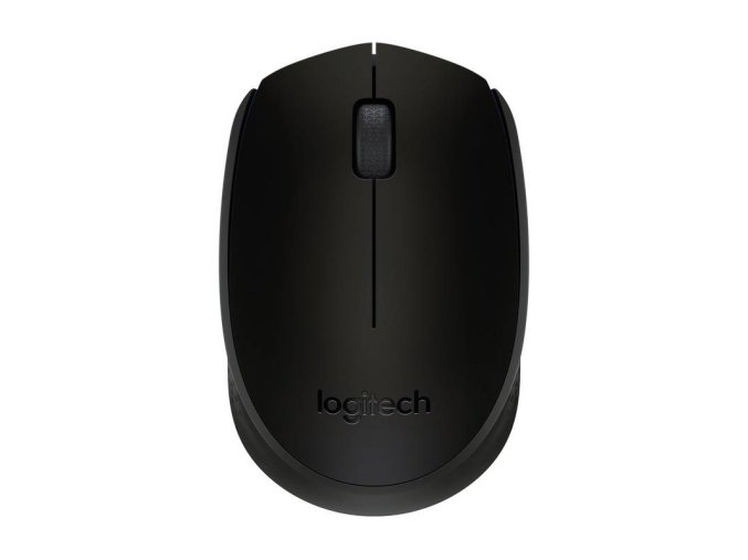 Logitech B170/Cestovní/Optická/Bezdrátová USB/Černá