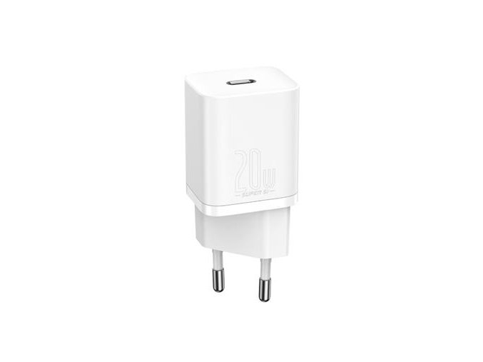 Baseus CCSUP-B02 Super Si Quick Nabíječka USB-C 20W White
