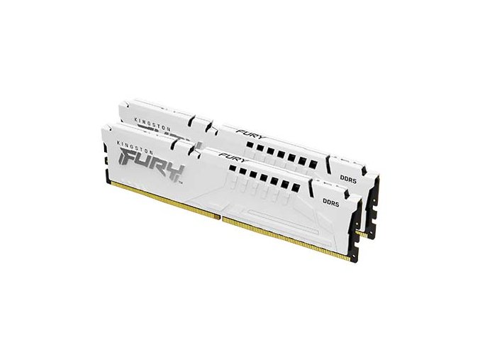 Kingston FURY Beast White/DDR5/64GB/5200MHz/CL40/2x32GB/White