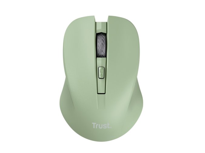 Trust Mydo/Kancelářská/Optická/1 800 DPI/Bezdrátová USB/Zelená