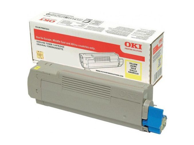 OKI toner žlutý do C612 (6 000 stran)