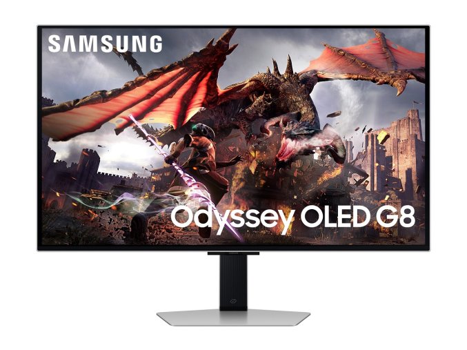 Samsung Odyssey OLED G8/G80SD/32"/OLED/4K UHD/240Hz/0,03ms/Silver/2R
