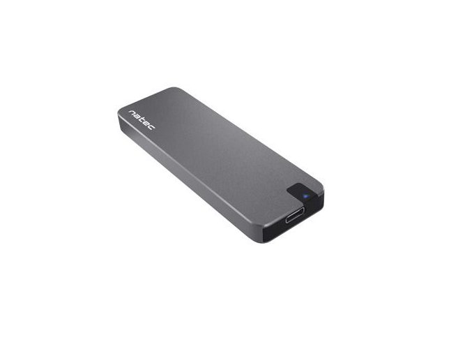 Externí box pro SSD Natec RHINO M.2 NVME USB-C 3.1 GEN 2, hliníkový