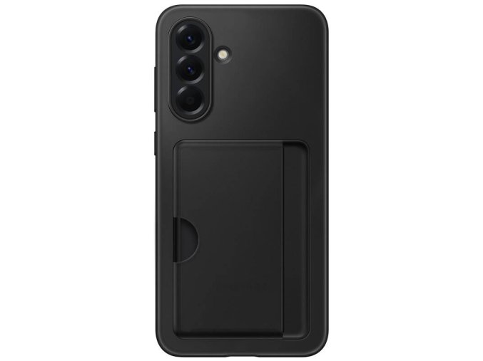 Samsung Zadní kryt s kapsou na kartu pro Galaxy A56 Black