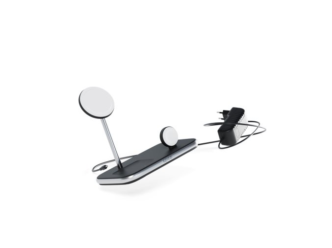 Epico 3in1 MagSafe Wireless Charger - černá