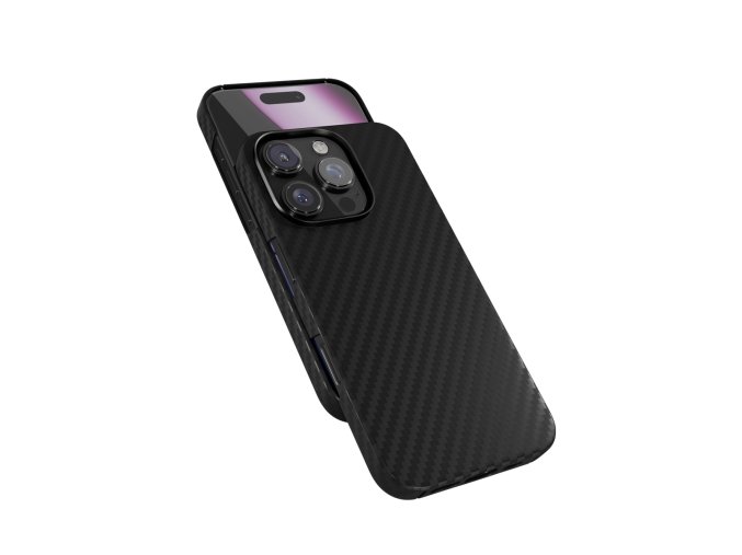 Epico Mag+ Carbon kryt pro iP. 16 Pro Max - černý