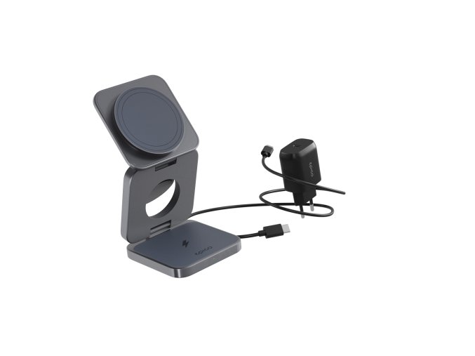 Epico UltraBase 3in1 Fold Mag+ stojánek EF30-šedá