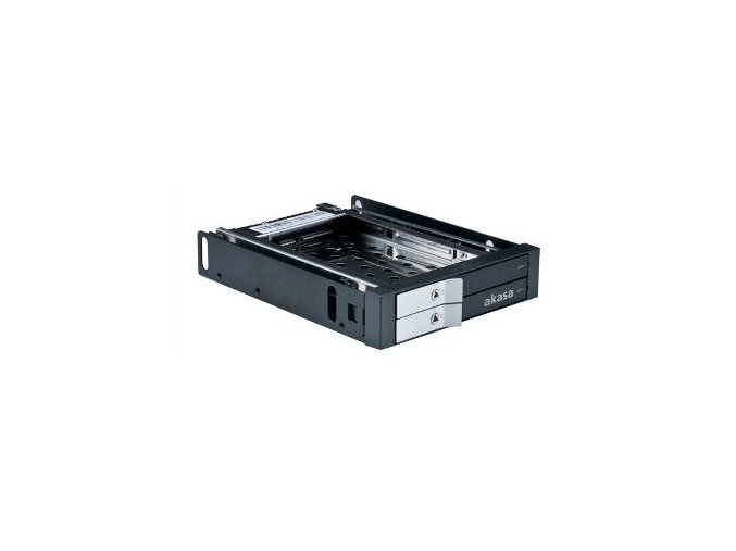 AKASA Lokstor M21 - 2 x 2,5" HDD rack do 3,5"