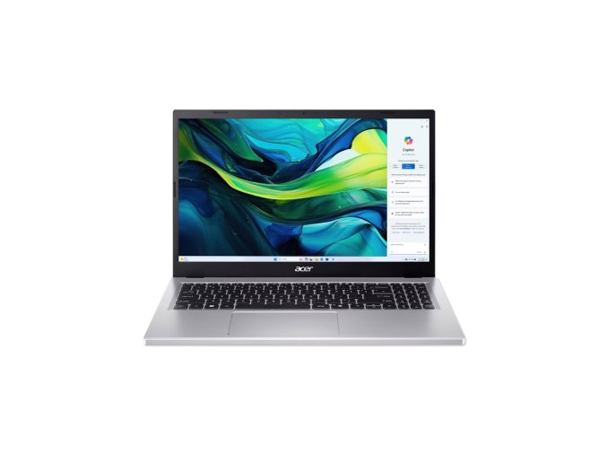Acer Aspire Go 15/AG15-71P-56P0/i5-1334U/15,6"/FHD/16GB/512GB/UHD/W11H/Silver/2R