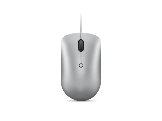 Lenovo 540/Cestovní/Optická/2 400 DPI/Drátová USB-C/Šedá