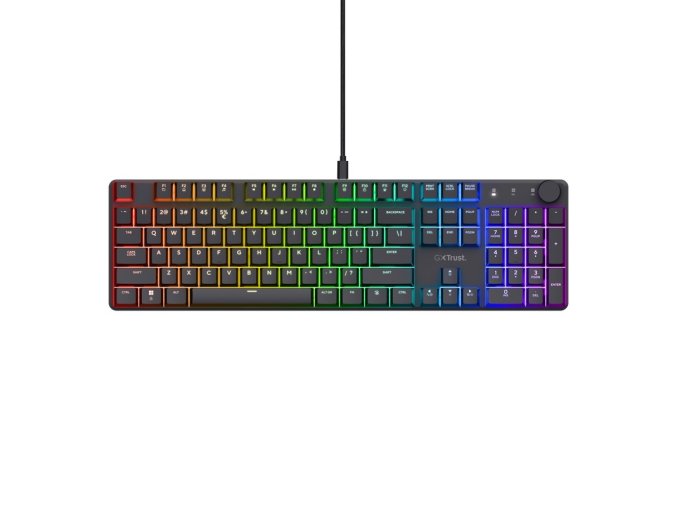 Trust Gaming GXT 866 Torix/Drátová USB/US layout/Černá
