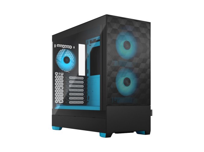 Fractal Design Pop Air RGB Cyan Core TG Clear Tint/Midi Tower/Transpar.