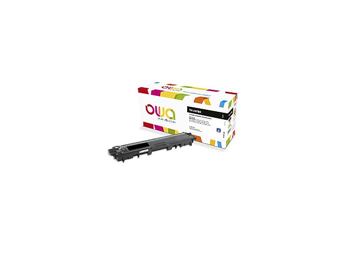 OWA Armor toner kompatibilní s Brother TN-247BK, 3000st, černá/black