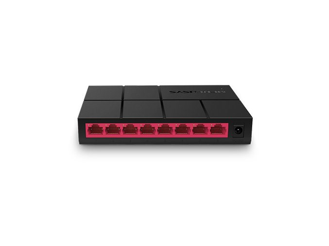 Mercusys MS108G 8x10/100/1000 switch, plastic case