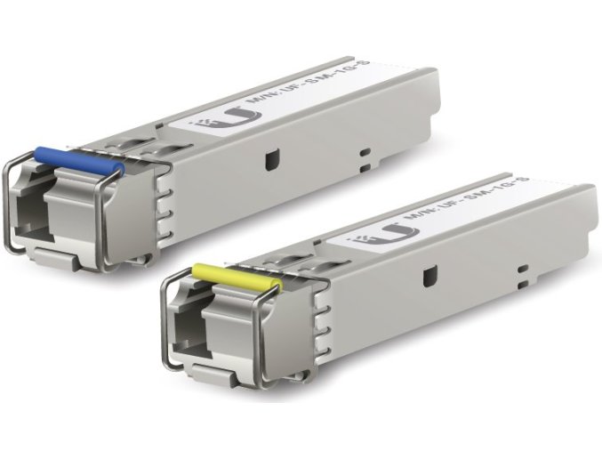 Ubiquiti UACC-OM-SM-1G-S-2 (UF-SM-1G-S) - 1G SFP, SM Module, BiDi, Simplex LC UPC, 2-Pack