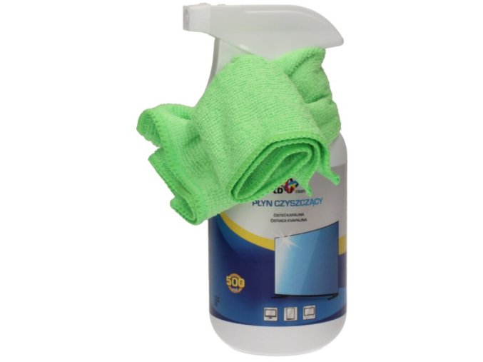 TB Clean Zestaw p yn do TV 500 ml mikrofibra s