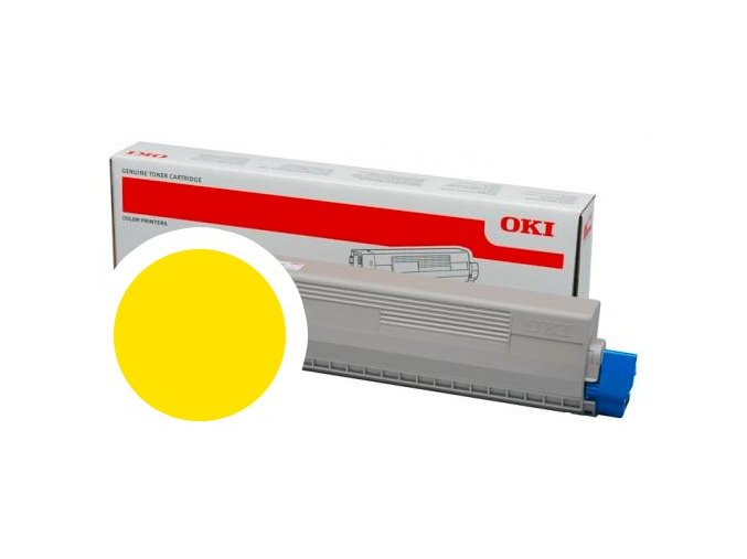 OKI žlutý toner do C824/C834/C844 (5 000 stran)