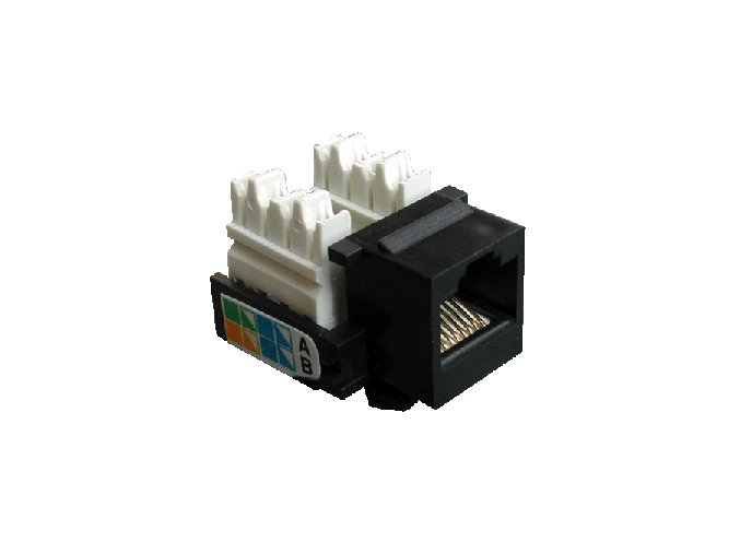 DATACOM Keystone cat5E black UTP
