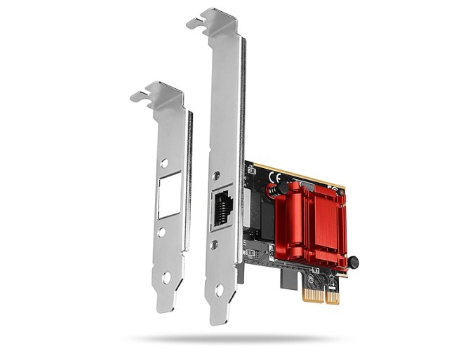 AXAGON PCEE-GIX, PCIe síťová karta - 1x Gigabit Ethernet port (RJ-45), Intel i210AT, PXE, vč. LP