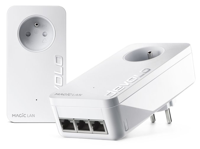 devolo Magic 2 LAN triple Starter Kit 2400 Mbps