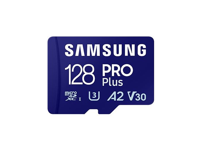 Samsung/micro SDXC/128GB/USB 3.0/USB-A/Class 10/+ Adaptér/Modrá