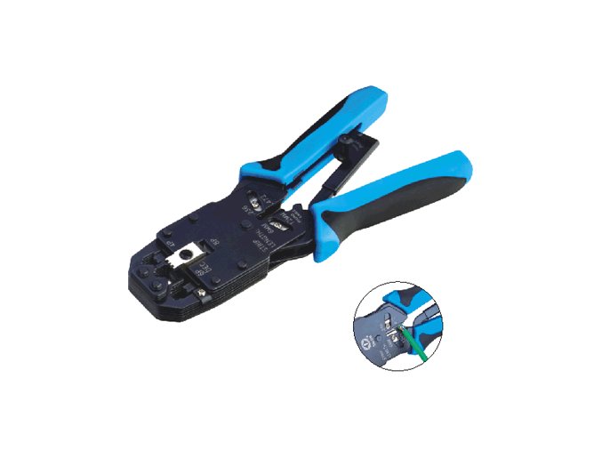 DATACOM PROFI BLUE II  4P+6P+8P BL račna (RJ45,12,11,10)