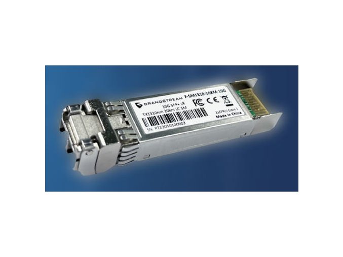 Grandstream SFP+ Fiber modul, single mod, 10km, 10Gbps