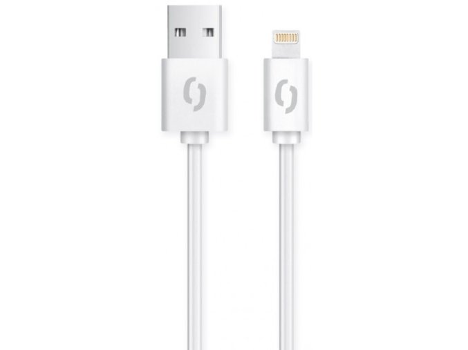 ALIGATOR Datový kabel 2A, Lightning bílý