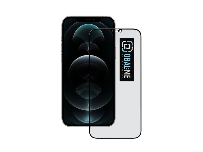OBAL:ME Privacy 5D Tvrzené Sklo pro Apple iPhone 12/12 Pro Black