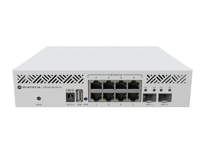 MikroTik CRS310-8G+2S+IN, Cloud Router Switch