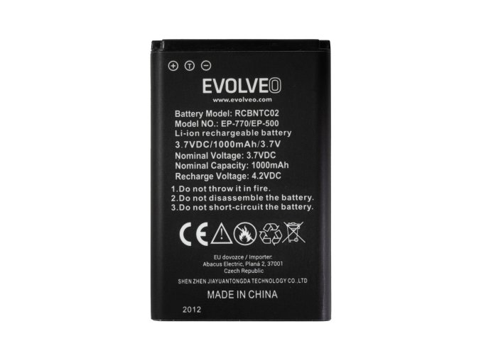 EVOLVEO originální baterie 1000 mAh pro EasyPhone FP/FS (EP-770/771)