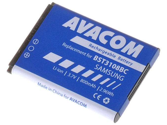 Baterie AVACOM GSSA-E900-S800A do mobilu Samsung X200, E250 Li-Ion 3,7V 800mAh (náhrada AB463446BU)