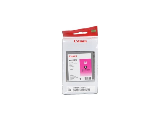 CANON INK PFI-102 MAGENTA iPF-500, 600, 700