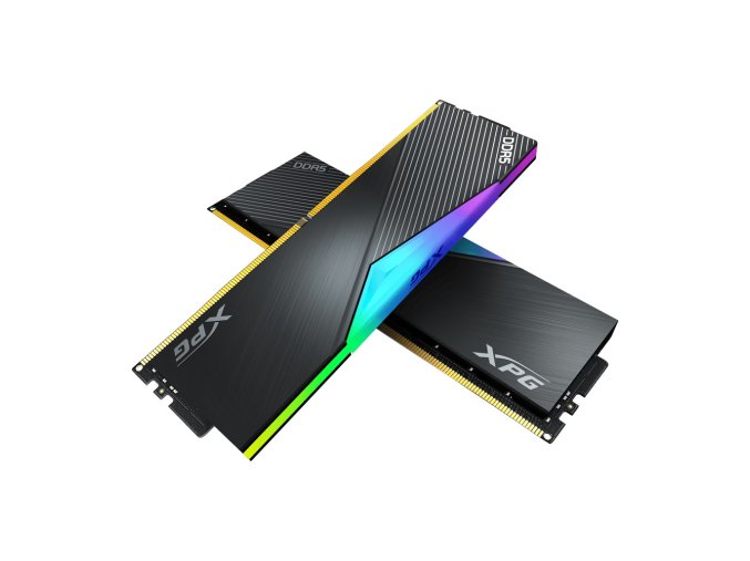 Adata Lancer/DDR5/32GB/6400MHz/CL32/2x16GB/RGB/Black