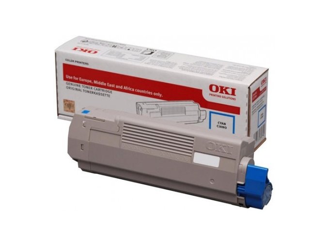 OKI toner azurový do C612 (6 000 stran)