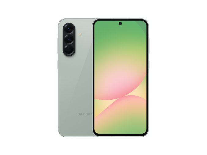 SM A566 Galaxy A56 5G Awesome Olive Front 1 s