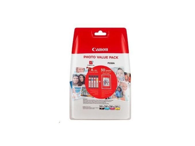 Canon CLI-581XL BK/C/M/Y PHOTO VALUE