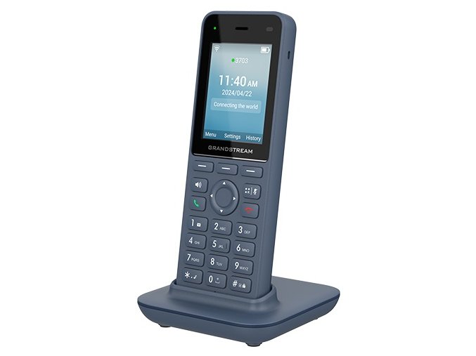 Grandstream WP826 SIP WiFi telefon, 2,4" bar. displ., 3 SIP úč., BT, USB-C
