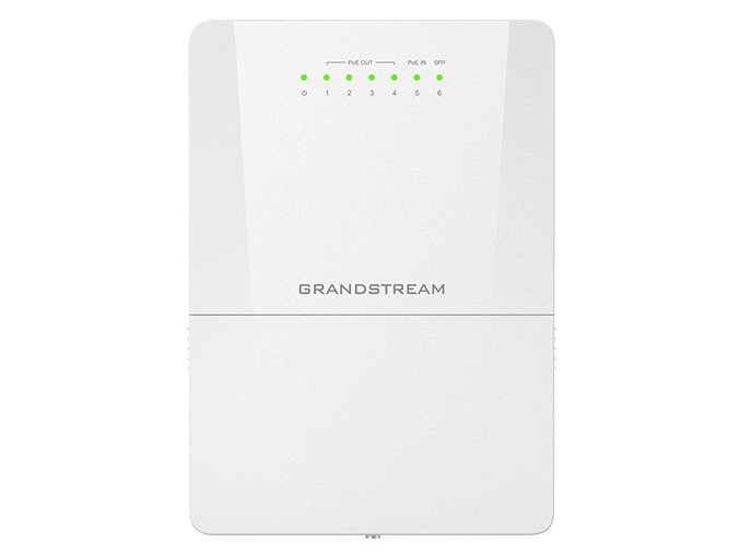 Grandstream GWN7710R venkovní L2 Lite managed switch, 5xGbE, 4xPoE+, IP66