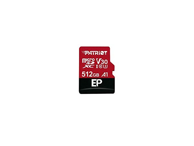 Patriot V30 A1/micro SDXC/512GB/UHS-I U3 / Class 10/+ Adaptér