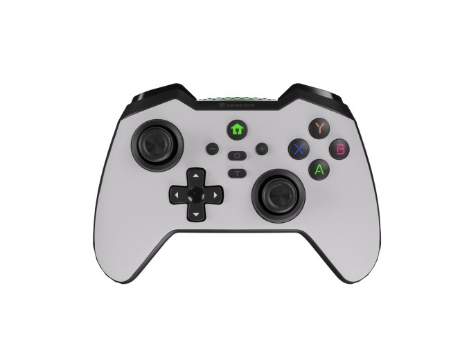 Bezdrátový gamepad Genesis MANGAN 400 pro PC/Switch/Mobil, bílý